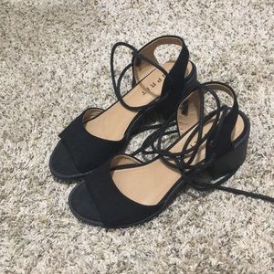 Black sandals